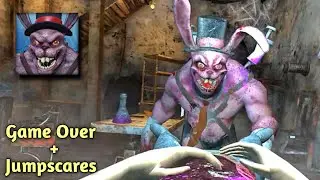 Mr. Xantu in the Horror Lab - Jumpscares + Game Over (New IndieFist Horror Game)