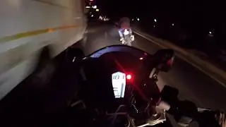 RR310 night race at high speeds