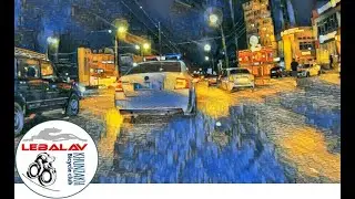 Буйнакский перевал ночью и по городу М.