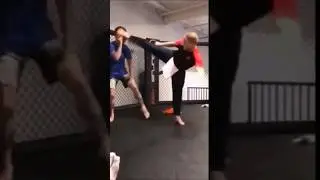 Van Damme CHOPPED the UFC champion 