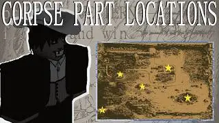All CORPSE PART Spawn Locations in (bridger: WESTERN)