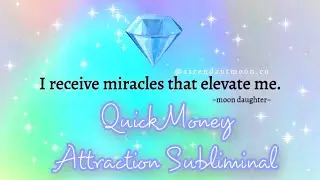 MONEY MAGNET Insane Wealth & Money Attraction Subliminal 💎Attract Abundance &Luck FAST#manifestation