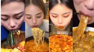 Asmr noodles eating. 면먹방 모음. 食べる音.맛있는 소리