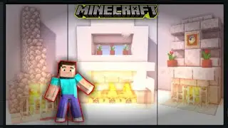 Minecraft :5 Fire Place Designs