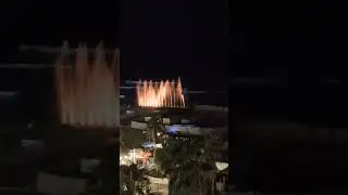 The Dancing Fountain in Bat-Yam, Israel #sea #beach #mediterranean #musicalfountain #fountane