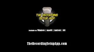 The Recording Setup App: Lite Edition – The virtual assistant of audio engineers