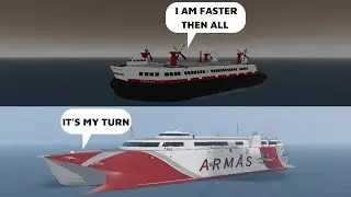 Roblox DSS 3:#64 ( Part 3 ): Testing All Route And Finding Best Route For INCAT Catamaran