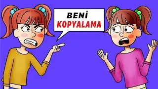 Kardeşim Sürekli Beni Taklit Ediyor !