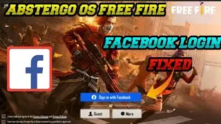abstergo os free fire Facebook login problem fix in தமிழ்| 100% working