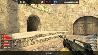 Mouz_vs_SK de_dust2 map 3