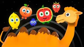 Alice The Camel Baby Sensory Collection ! Funky Fruits - Dance Party & Fun Video!