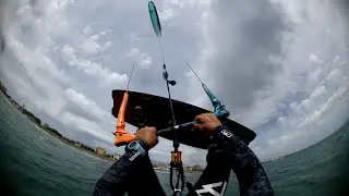 Flysurfer Sonic 3 15 m light wind winter session