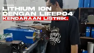 Perbedaan Lithium Li-ion dan Lifepo4 untuk sepeda motor listrik