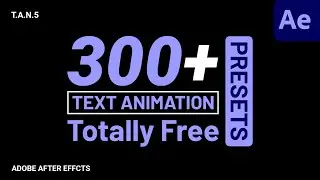 How to use After Effects Internal Text Animation Presets ‖ With Preview in 2024