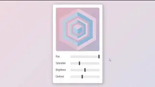 Customize Colors with Range Slider Using Html Css And Javascript