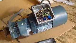 Электромотор  мотор редуктор ABM  с ТОРМОЗОМ Германия