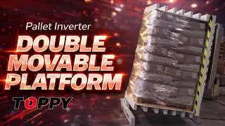 Pallet Inverter - DOUBLE MOVABLE PLATFORM 650-2000 mm (Bags)