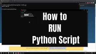 How to Run Python Script on Windows 10/8/7 and Linux (Ubuntu & Debian)