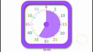 35-minute visual timer