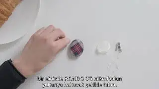 RONDO 3 Kullanım: Sabitleme Klipsleri