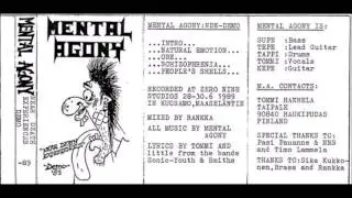 Mental Agony - Near Death Experiences Demo 1989 (FULL)
