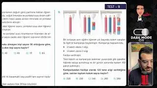Problemler Tekrar I Anlat Hoca Anlat Canlı Tekrar Kampı 1. Gün Akşam