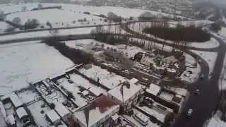 Dronfield in the snow