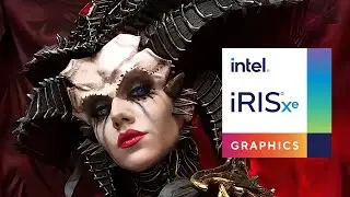Can i play Diablo IV with no graphics card? (Intel Iris Xe and FSR 2 test)