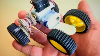 How to make a powerful small  car at home- Mini car