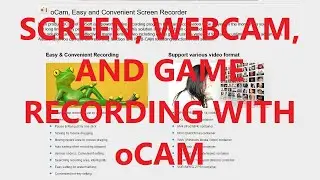 The Best Free Screen Recording Software (oCam Tutorial)