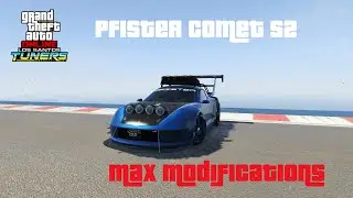 Pfister Comet S2 Max Modifications and Test Drive | GTA Online Los Santos Tuners