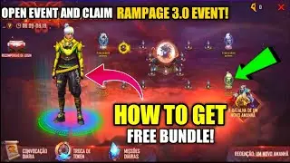 HOW TO GET FREE RAMPAGE BUNDLE , rampage event 2021// Technical AT gamer