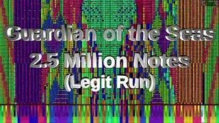 Black MIDI - Guardian of the Seas: Call of the Relic | 2.5 Million Notes (Legit Run)