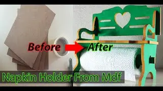 Peçetelik Nasıl Yapılır | Kendin Yap - How To Make A Napkin Holder | Do it Yourself