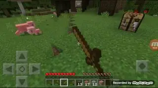 Одиночное выживание в Minecraft PE...