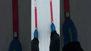 Учебная прогулка на лыжах. Лыжи для прогулок и тренировок "INOVIK Combi 100".