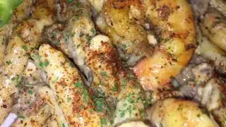 Loaded Jalapeno Jumbo Shrimp  Pasta - foodie Cam by Chef Z