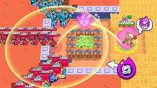 0.1% SURVIVAL! TARA's HYPERCHARGE DESTROYS MOE TRIO ❌ Brawl Stars 2024 Funny Moments, Fails ep.1521