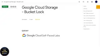 Qwiklabs | Google Cloud Storage - Bucket Lock [GSP297]