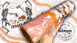 Pink Halloween Hydrodip Tumbler Tutorial