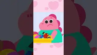 Bebé Dino Rosa a las Escondidas #Shorts #Cocobi | Canciones para Niños