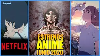 ANIMES ESTRENOS EN NETFLIX JUNIO 2020
