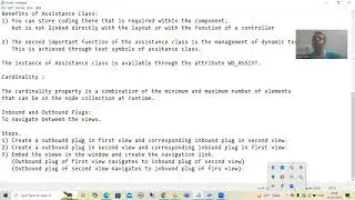 18 - Web Dynpro ABAP - Inbound and Outbound Plugs - Introduction