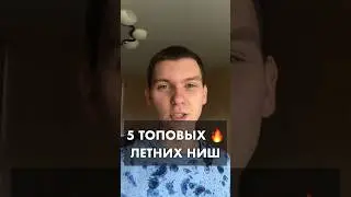5 ЛЕТНИХ НИШ с большим чеком #shorts #шортс #авито #авитолог