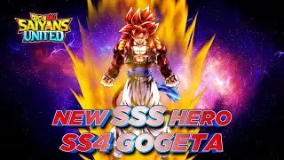 New SSS Hero  - SS4 Gogeta | Dragon Ball: Saiyans United