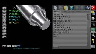 How to make turning Program inGOO and G01code || CNC turning operation programming using GOO and G01