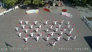 Флешмоб ко Дню медработника. Odessa ONLINE