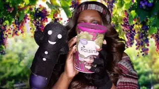 Right Before Bed Raisins ASMR Chewing Sounds 