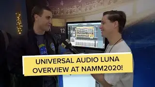 NAMM 2020: Universal Audio Luna First Look!