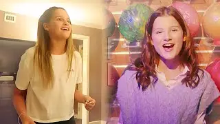 Jules and Hayley LeBlanc Singing at the SAME AGES!